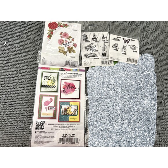 4pcs Exquisite Stampendous Stamps and Clean Stamps-Various Patterns - Picture 6 of 6